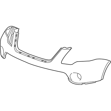 GM 15890878 Bumper Cover