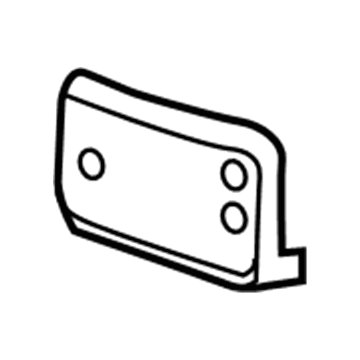 GM 25979740 License Bracket