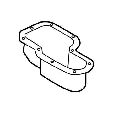 Nissan 11110-ZS00A Pan Assy Oil