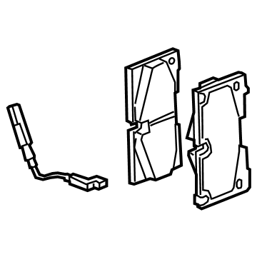 GM 85524066 PAD KIT-FRT DISC BRK