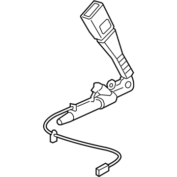 BMW 72-11-7-414-301 Lower Strap, Front