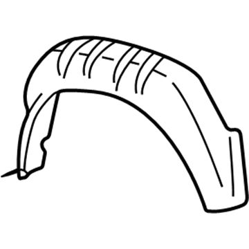 Ford YL3Z-8427887-AA Wheelhouse Liner