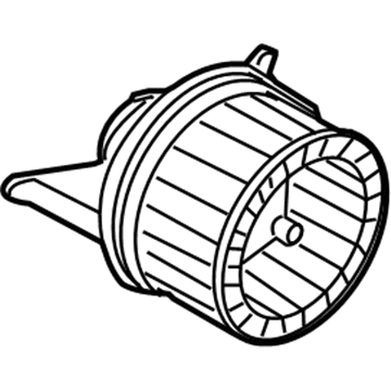 BMW 64-11-3-422-644 Blower Unit