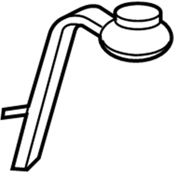 BMW 64-11-1-504-285 Condensation Water Outlet Hose