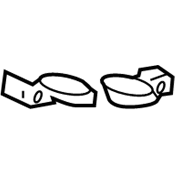 BMW 64-11-3-422-668 Set Mounting Parts