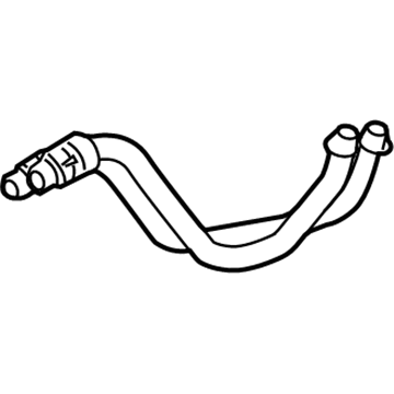 BMW 64-11-3-422-667 Double Pipe