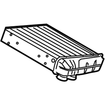 BMW 64-11-3-422-666 Heater Radiator