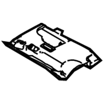 BMW 51-45-7-025-640 Trim Panel, Lower
