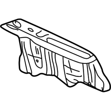 Honda 74252-S9A-000 Plate, Dashboard Baffle (Lower)