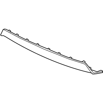 Honda 71502-TBA-A00 Garn, RR Bumper LWR