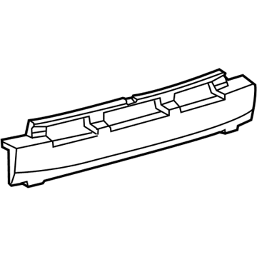 Lexus 52615-75010 Absorber, Rear Bumper Energy