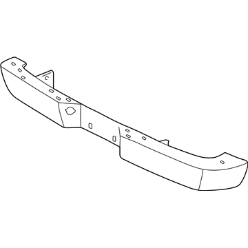 Ford YL2Z-17906-BAA Bumper