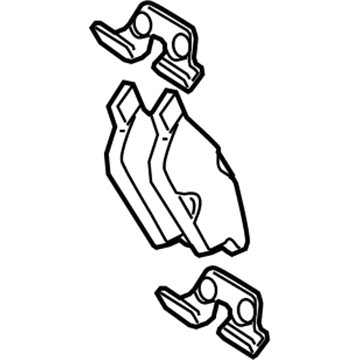 Ford 6U2Z-2V200-B Rear Pads