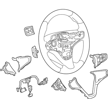 GM 13467145 Steering Wheel