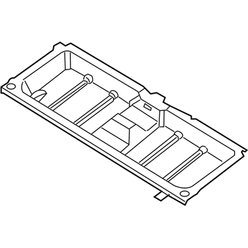 Nissan 84975-ZQ00A Box-Luggage Floor Center