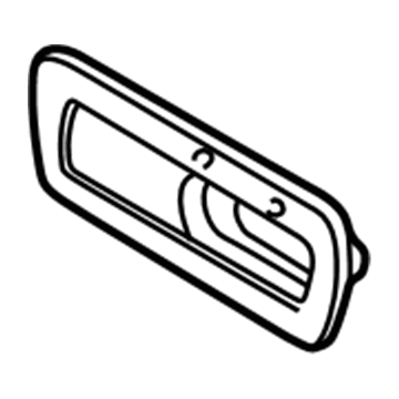 BMW 51-49-8-399-315 Recessed Handle