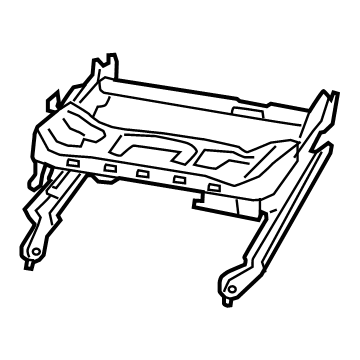 Mopar 68272071AE Frame-Front Seat Cushion