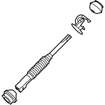 Nissan 48822-ZS00A Shaft-Lower