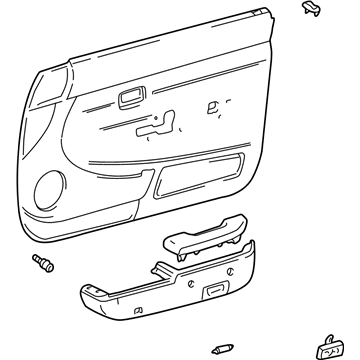 Toyota 67610-04230-B0 Door Trim Panel
