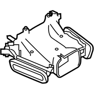 Infiniti 27830-4GA0A Duct-Heater