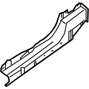 Nissan G6454-9CFAA Extension-SILL Inner, RH