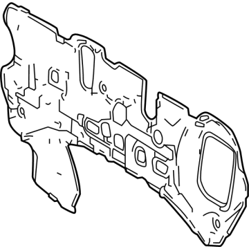 Lexus 55223-48250 INSULATOR, DASH PANE