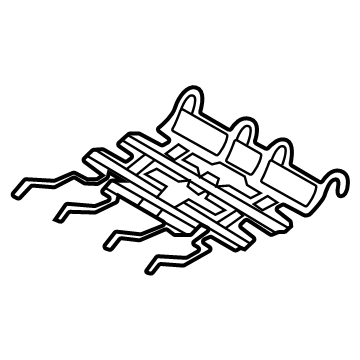 Nissan 87576-6TA0A SUSPENSION ASSY-FRONT SEAT