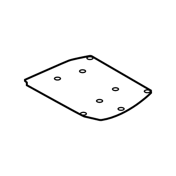 Nissan 873D3-6TA0A DUCT-SEAT CUSHION