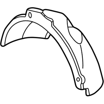 Ford 2R3Z-6327887-AA Inner Wheelhouse