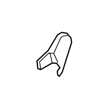 Nissan 87331-4BW0A Finisher-Cushion, Front Seat Inner RH
