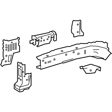 Lexus 57111-42900 Member, Front Side, Inner