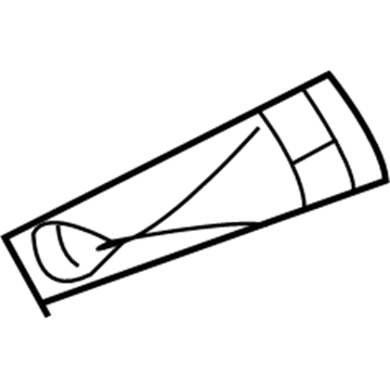 Mopar 55155988AC Bracket-Fender APPLIQUE