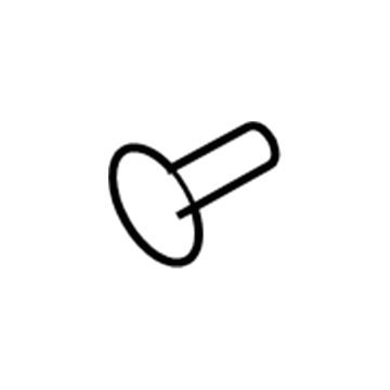 Ford -W709002-SSC Scuff Plate Rivet