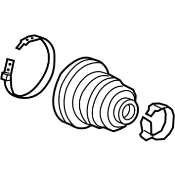 Honda 44018-3W0-305 BOOT SET, OUTBOARD