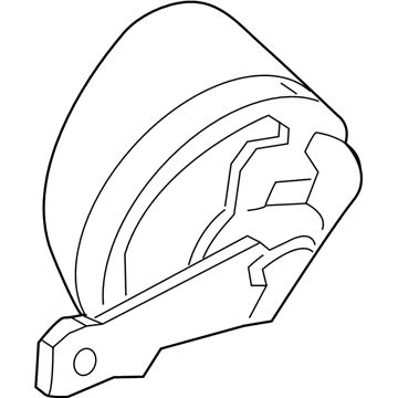 Nissan 25610-3TA1A Horn Assembly - Electric High
