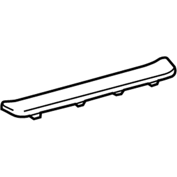 Lexus 67911-60020-B0 Plate, Door SCUFF, Outside