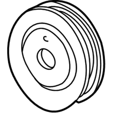 BMW 32-42-1-704-636 Pulley