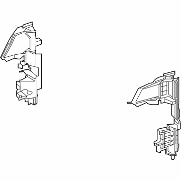 Lexus 16593-0P020 Guide, Radiator Air