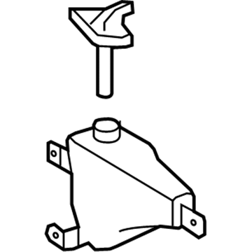 Toyota 16470-50140 Reservoir Assembly