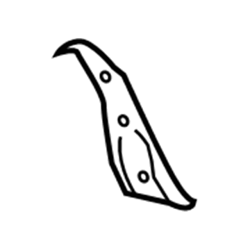 Hyundai 64558-F9000 Reinforcement-Fender Mounting Front, LH