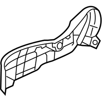 Kia 88270B0000WK Shield Cover-Seat Passenger