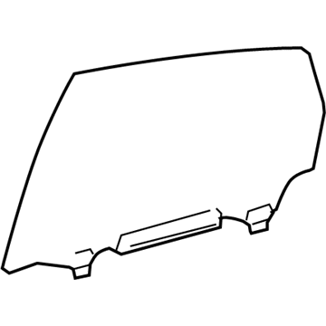 Toyota 68103-47080 Door Glass