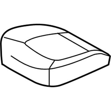 Kia 881603W012EAV Front Seat Cushion Driver Covering