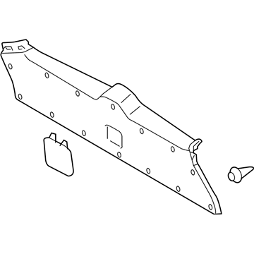 Toyota 67935-60150-A0 Lower Gate Trim