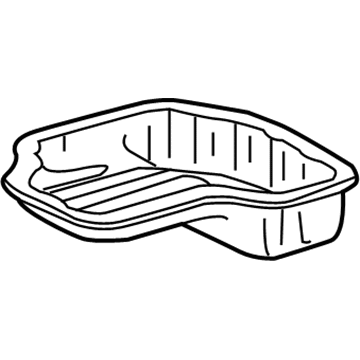 Lexus 12102-50130 Pan Sub-Assy, Oil, NO.2