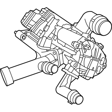 BMW 11-53-8-642-559 HEAT MANAGEMENT MODULE