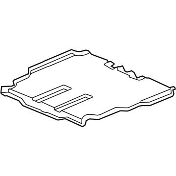 Honda 83302-SCV-A03ZB Covering Assy., RR. Floor *NH167L* (GRAPHITE BLACK)