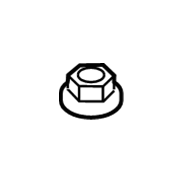 Ford -W520203-S437 Mount Bracket Nut