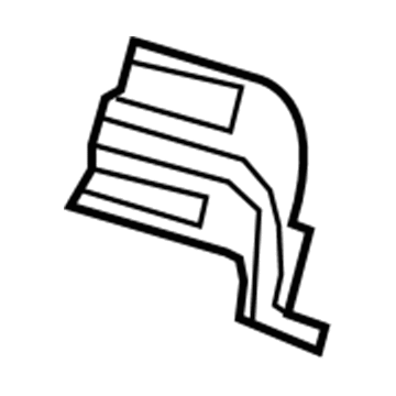 Honda 39161-TA0-A00 Bracket, L. Radio