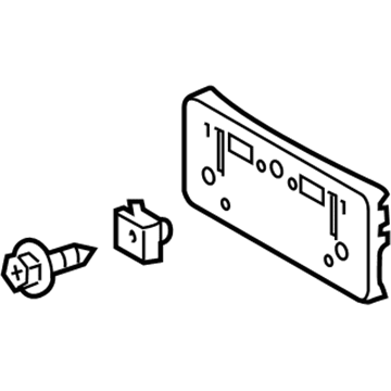 Lexus 52114-53240 Front Bumper Extension Mounting Bracket